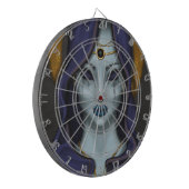 heks dartbord (Voorkant Links)