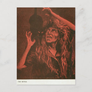 heks en haar kat briefkaart