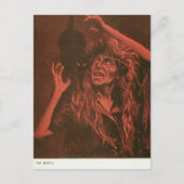 heks en haar kat briefkaart (Voorkant)