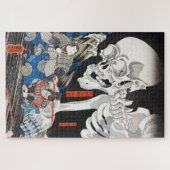 Heks en het skeletspectre, Utagawa Kuniyoshi Legpuzzel (Horizontaal)