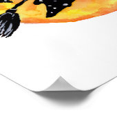 Heks en Maan Poster (Hoek)