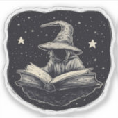 Heks en spreuken: een unieke Sticker (Voorkant)