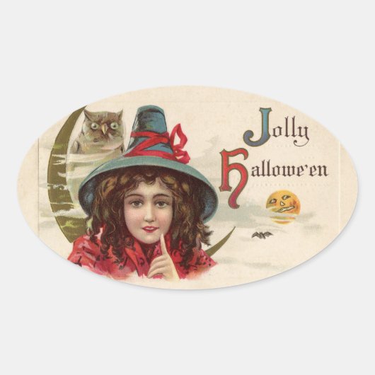 heks en uil Stickers (Voorkant)