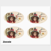 heks en uil Stickers (Vel)