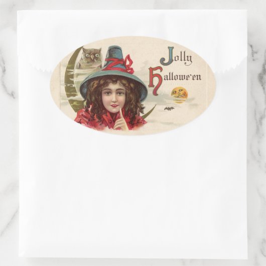  heks en uil Stickers (Tas)