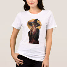 Heks en Volle Maan Vrouwen T-shirt