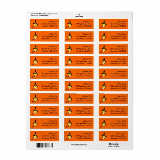 heks etiket (Full Sheet)