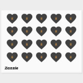 Heks Gamer Halloween Gaming Design Hart Sticker (Vel)