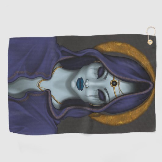 heks golfhanddoek (Horizontaal)