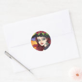 Heks Gotische Sticker door Ann Howard (Envelop)