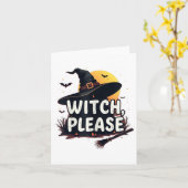 Heks Graag  Kaart (Gele Bloem)