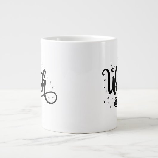 heks grote koffiekop (Voorkant)