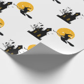 heks halloween cadeaupapier (Hoek)
