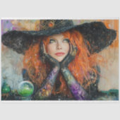  heks Halloween decoupage Tissuepapier (Voorkant)