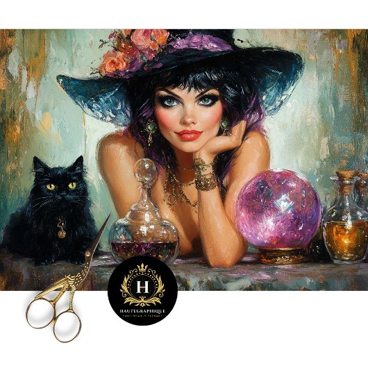  heks Halloween decoupage Tissuepapier