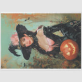 heks Halloween decoupage Tissuepapier (Voorkant)