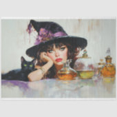  heks Halloween decoupage Tissuepapier (Voorkant)