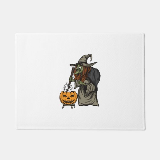Heks Halloween Deurmat (Voorkant)
