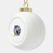 heks halloween keramische bal ornament (Rechts)