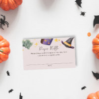 Heks Halloween Meisje Luier Raffle Baby shower