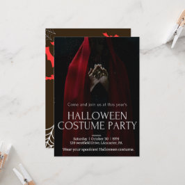 heks | Halloween Nachtfeest Uitnodiging
