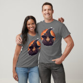 Heks Halloween Schattigee vrienden T-shirt (Unisex)
