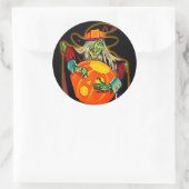  heks Halloween Sticker (Tas)