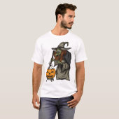Heks Halloween T-shirt (Voorkant volledig)