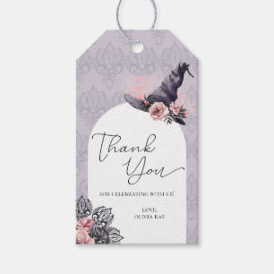 Heks Halloween Verjaardag of Baby shower Cadeaulabel