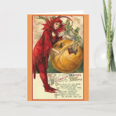  heks Halloween Wenskaart Kaart (Voorkant)