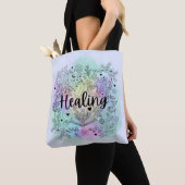 Heks Healing Touch: betoverend design Tote Bag (Dichtbij)