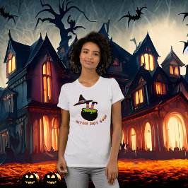 Heks Heet Soep Grappig Halloween T-shirt