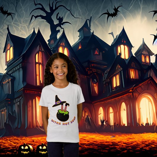 Heks Heet Soep Grappig Halloween T-shirt