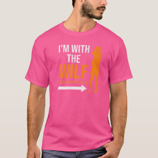 heks heksen halloween ik ben met de heks voor mann t-shirt