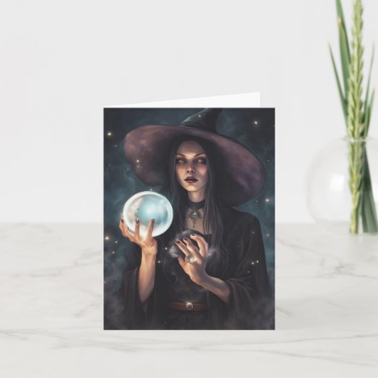 Heks Hilde Blank Wenskaart Kaart (Voorkant)