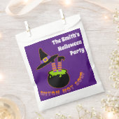 Heks Hot Soep Grappige Halloween Aangepaste naam Bedankzakje (Geknipt)