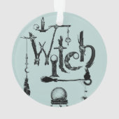 Heks Illustratieve oude wereld natuur Ornament (achterkant)