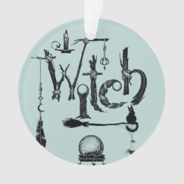 Heks Illustratieve oude wereld natuur Ornament