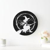 Heks in de muur klok (Huis)