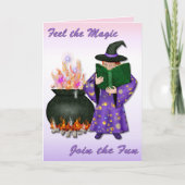 Heks in Opleiding Kaart (Voorkant)