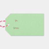 HEKS IN SNEEUWMAN TRUI, ZWARTE KAT XMAS HALLOWEEN CADEAULABEL (Achterkant Horizontaal)