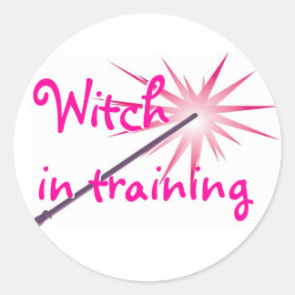 Heks in training Sticker