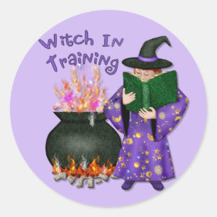 Heks in Training Sticker