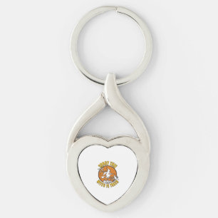 Heks Is Genomen Halloween Pompoenen Kat_1 Sleutelhanger
