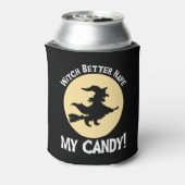 Heks kan maar beter mijn Snoep hebben! Blikjeskoeler (Blikje Achterkant)