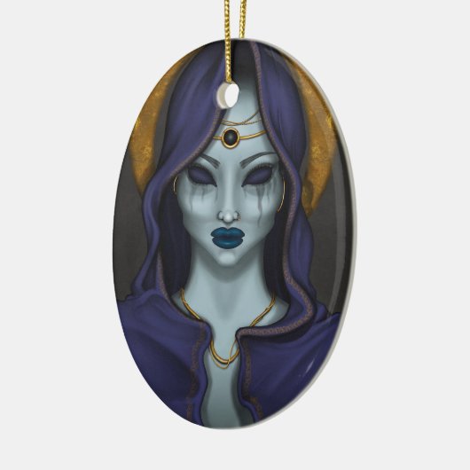 heks keramisch ornament (Links)