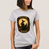 heks magie esthetische T-shirt – Schattige Hallo (Voorkant)