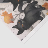 heks meisje 3 halloween decoupage papier (Detail)