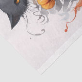 heks meisje 4 halloween decoupage papier (Detail)