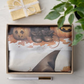 heks meisje 8 halloween decoupage papier (Geschenk)